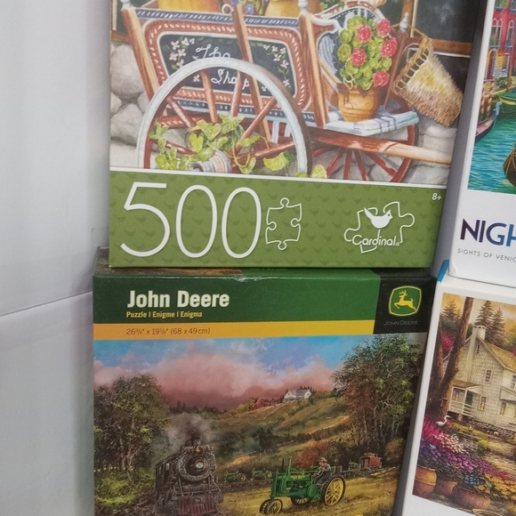 9 Puzzles Lot , 500 to 1000 Pieces - Picture 4 of 12